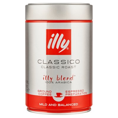 Obrázek illy Classico mletá pražená káva 250g