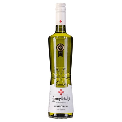 Obrázek Templářské sklepy Čejkovice Chardonnay víno bílé suché 0.75l