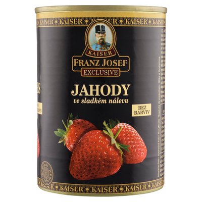 Obrázek Franz Josef Kaiser Exclusive Jahody ve sladkém nálevu 400g