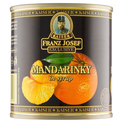 Obrázek Franz Josef Kaiser Exclusive Mandarinky ve sladkém nálevu 312g