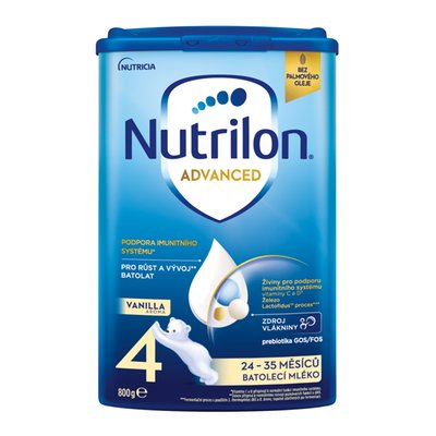 Obrázek NUTRILON Advanced Vanilla 4 batolecí mléko 800g