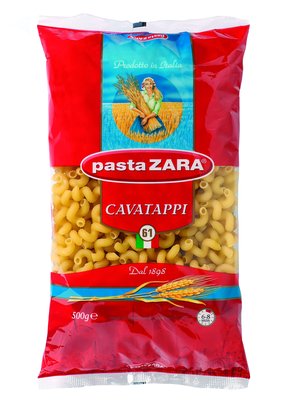 Obrázek Duté spirálky 500 g těstoviny Pasta Zara