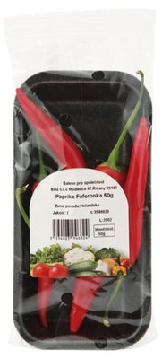 Obrázek Feferonka červená 50g, balení