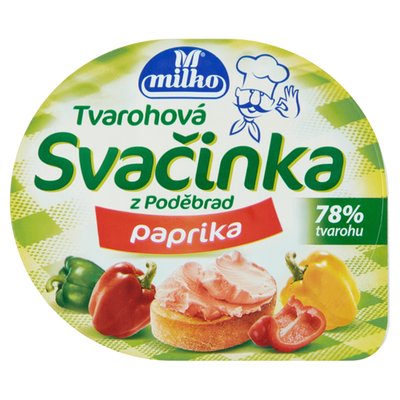 Obrázek Milko Tvarohová svačinka paprika 140g