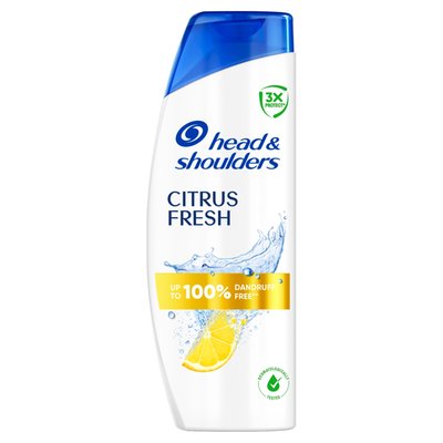 Obrázek Head & Shoulders Citrus Fresh  Šampon Proti Lupům 400 ml. Působí proti Lupům, Mastnotě a Svědivosti
