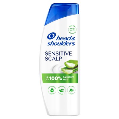 Obrázek Head & Shoulders Sensitive Scalp Šampon Proti Lupům 400 ml. Obsahuje Aloe Vera