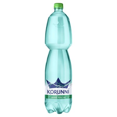 Obrázek Korunní Přírodní minerální voda jemně perlivá 1,5l