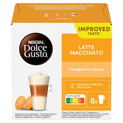 Obrázek NESCAFÉ Dolce Gusto Latte Macchiato - kávové kapsle - 16 ks