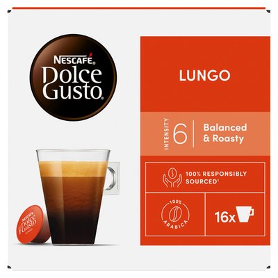Obrázek NESCAFÉ Dolce Gusto Lungo - kávové kapsle - 16 ks