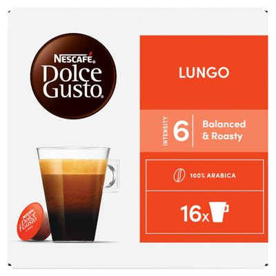 Obrázek NESCAFÉ Dolce Gusto Lungo - kávové kapsle - 16 ks