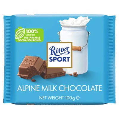 Obrázek Ritter Sport Mléčná čokoláda 100g