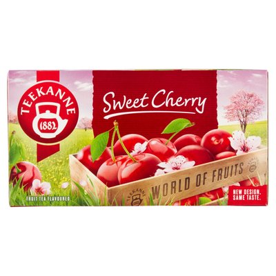 Obrázek Teekanne World of Fruits Sweet Cherry ovocno-bylinný čaj 20 x 2,5g (50g)