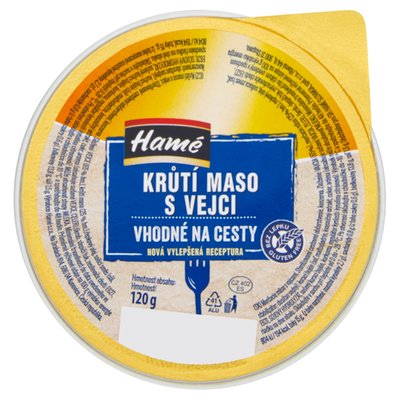 Obrázek Hamé Krůtí maso s vejci 120g
