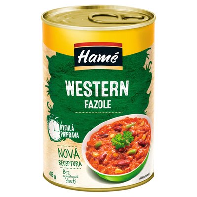 Obrázek Hamé Western fazole 415g