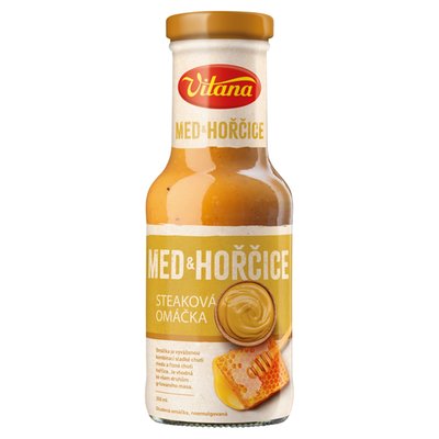Obrázek Vitana Steaková omáčka med a hořčice 250ml