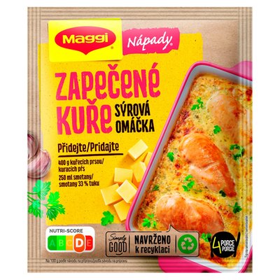 Obrázek MAGGI Nápady Zapečené kuře sýrová omáčka 32g