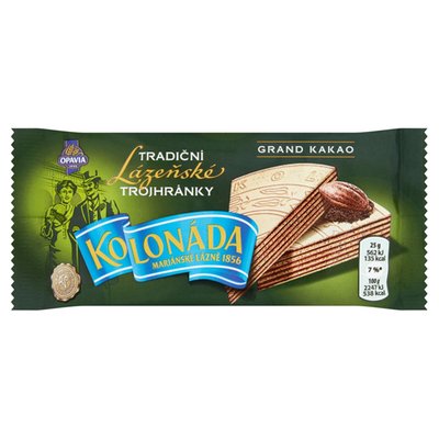 Obrázek Opavia Kolonáda Tradiční lázeňské trojhránky grand kakao 50g