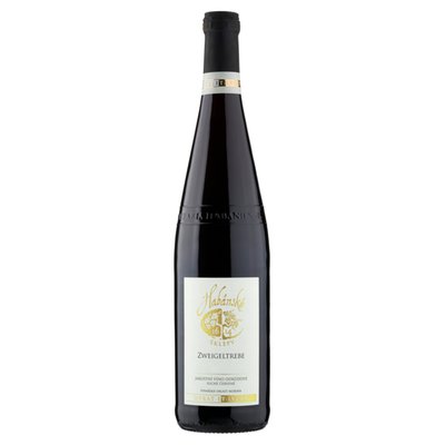 Obrázek Habánské Sklepy Zweigeltrebe jakostní víno odrůdové suché červené 0,75l