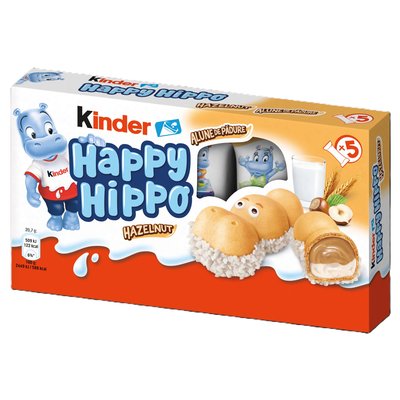 Obrázek Kinder Happy Hippo lískový oříšek