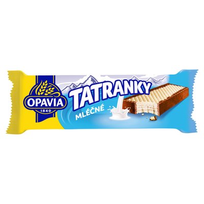 Obrázek Opavia Tatranky Mléčné oplatka 47g