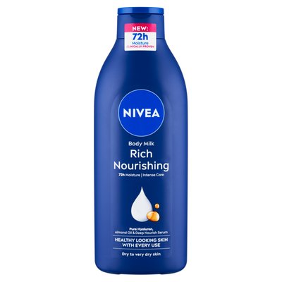 Obrázek Nivea Rich Nourishing Body Milk Výživné tělové mléko 400ml