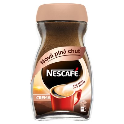 Obrázek NESCAFÉ CREMA, instantní káva, 100g