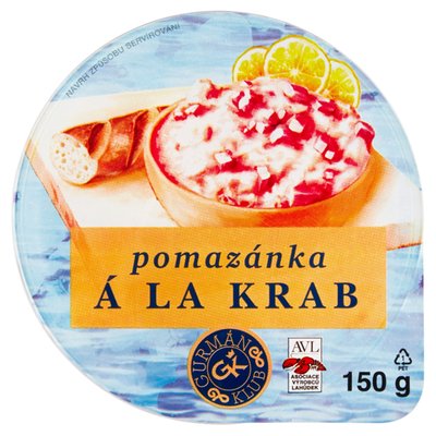 Obrázek Gurmán Klub Pomazánka á la krab s jogurtem 150g