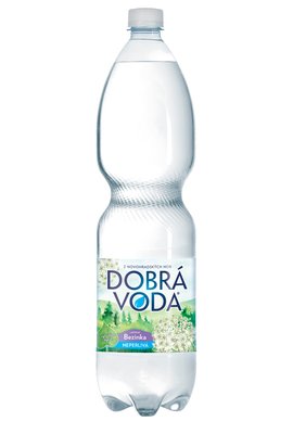 Obrázek Dobrá voda Neperlivá s příchutí bezinka 1,5l