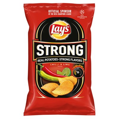 Obrázek LAYS STRONG CHILLI-LIMETKA 130 GR
