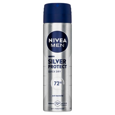 Obrázek Nivea Men Silver Protect Sprej antiperspirant 150ml