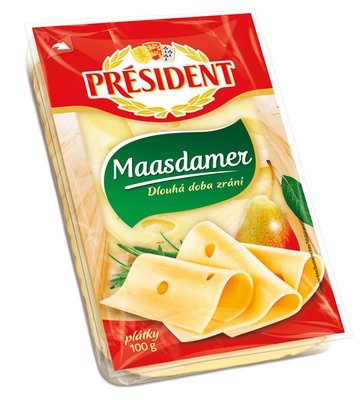 Obrázek Président Maasdamer plátky 100g