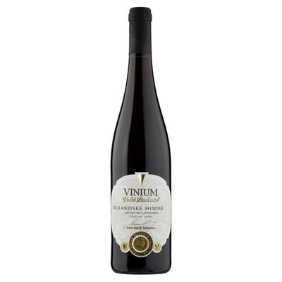 Obrázek Vinium Rulandské modré jakostní víno s přívlastkem pozdní sběr červené suché 0,75l