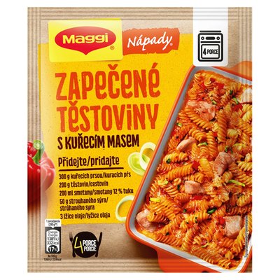Obrázek MAGGI NÁPADY Zapečené těstoviny s kuřecím masem 39g