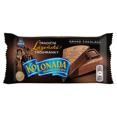 Obrázek Opavia Kolonáda Tradiční lázeňské trojhránky grand čokoláda 50g