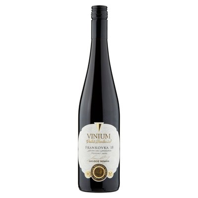 Obrázek Vinium Frankovka jakostní víno s přívlastkem pozdní sběr červené suché 0,75l