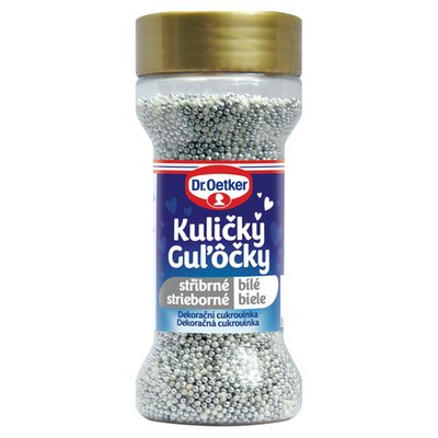 Obrázek Dr. Oetker Kuličky stříbrné bílé 65g
