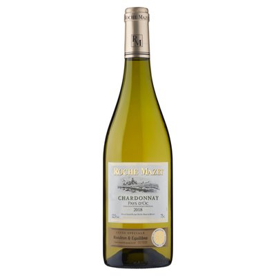 Obrázek Roche Mazet Chardonnay Pays D'OC bílé víno 75cl