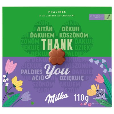 Obrázek Milka bonboniéra Thank You, kakaová náplň 110g