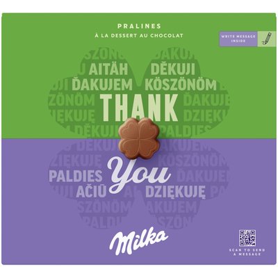 Obrázek Milka bonboniéra Thank You, kakaová náplň 110g