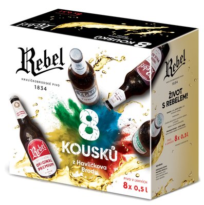 Obrázek Rebel Original MP 8*0,5l