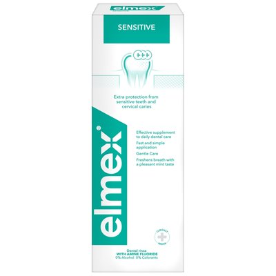 Obrázek elmex® Sensitive ústní voda 400ml
