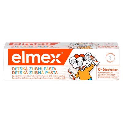 Obrázek elmex® Kids dětská zubní pasta pro děti 0-6 let 50ml