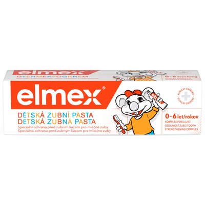 Obrázek elmex® Kids dětská zubní pasta pro děti 0-6 let 50ml