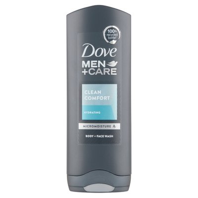 Obrázek Dove Men+Care Clean Comfort sprchový gel na tělo a obličej 250ml
