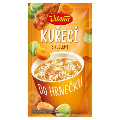 Obrázek Vitana Do hrnečku Kuřecí s nudlemi 14g