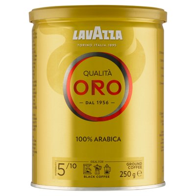 Obrázek Lavazza Qualità Oro pražená mletá káva 250g