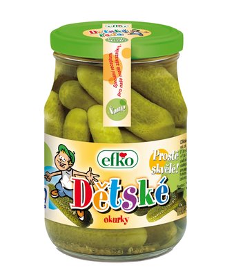 Obrázek Dětské okurky 370 ml
