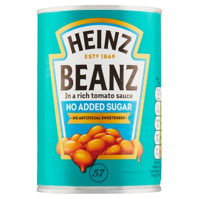Obrázek Heinz Pečené fazole v rajčatové omáčce se sladidlem 415g