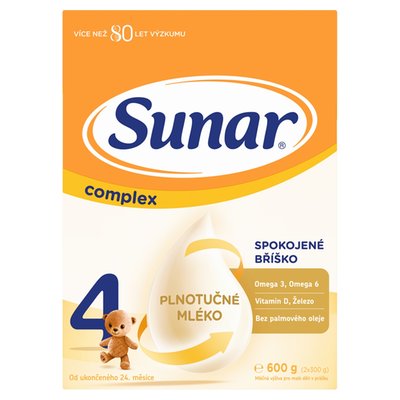 Obrázek Sunar Complex 4 batolecí mléko 600g