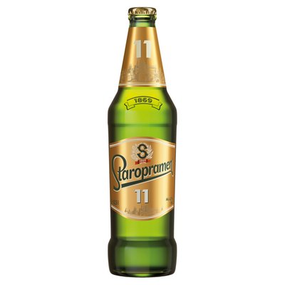 Obrázek Staropramen 11 pivo ležák světlý 0,5l